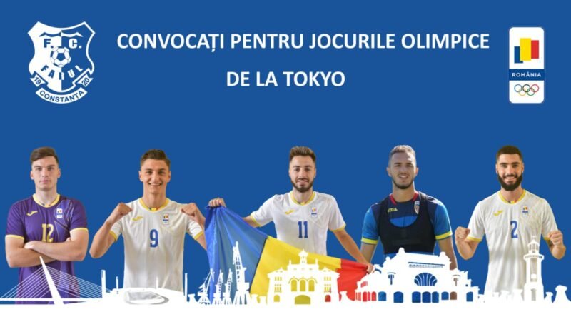 Cinci jucători de la Farul se află în lotul României pentru Jocurile Olimpice de la Tokyo