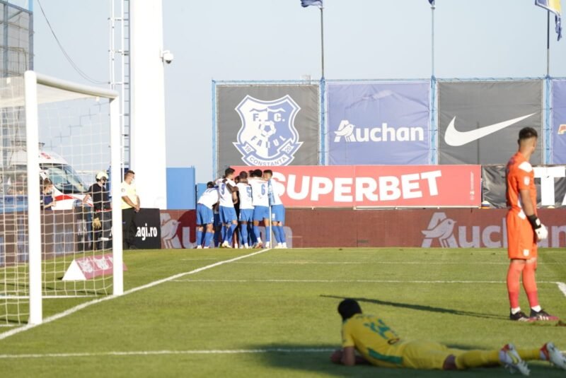 Farul – CS Mioveni 2-1! Constănțenii obțin trei puncte pe final de meci și urcă pe locul 3 în Liga 1