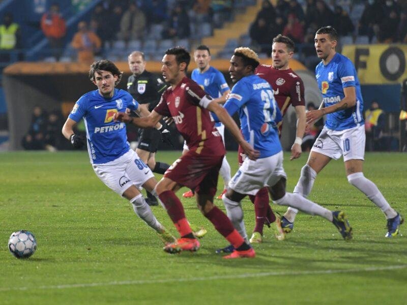 Farul – CFR Cluj 0-2. Echipa antrenată de Gheorghe Hagi a dominat partida, însă ardelenii pleacă cu trei puncte de la Ovidiu