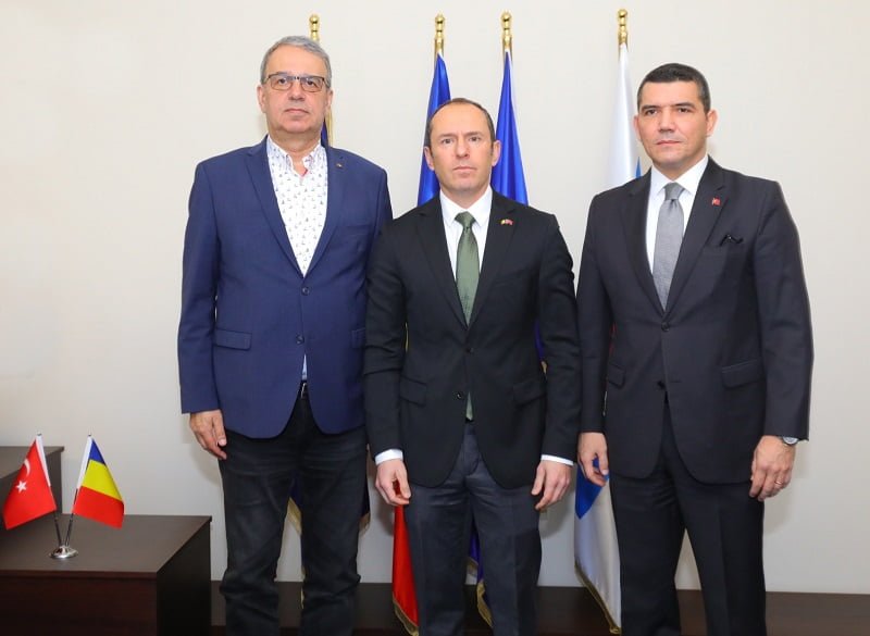 Ambasadorul Republicii Turcia în România, în vizită la Primăria Constanța