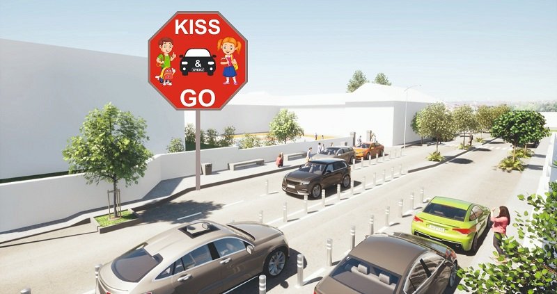 Ovidiu. Conceptul de Kiss&Go o să apară în oraș pentru o mai bună fluidizare a traficului auto din zona școlilor / Ce presupune acest proiect