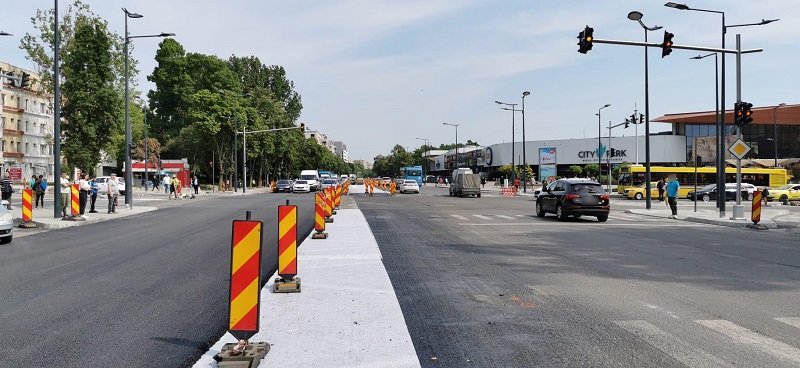 Traficul rutier va fi închis în zona City Park Mall și în această noapte pentru lucrări de asfaltare