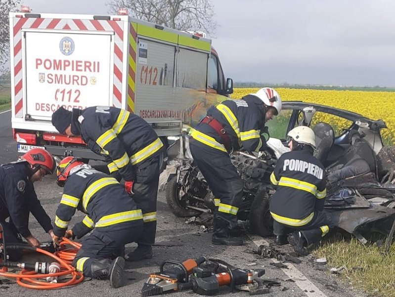 Accident mortal pe DN38, între Topraisar și Movilița: Un bărbat a murit