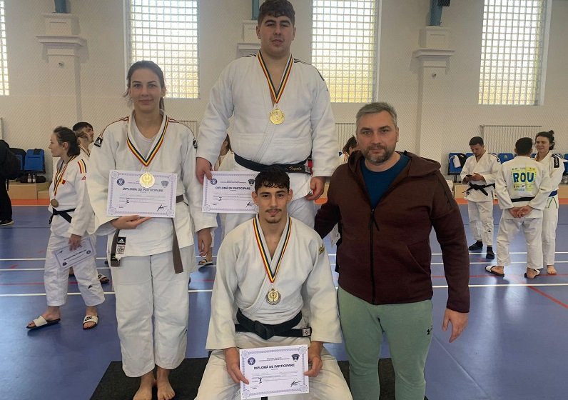 Aur și argint pentru studenții din cadrul Universității „Ovidius” din Constanța la Campionatul Național Universitar de Judo