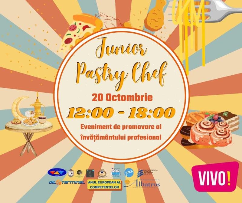 Prima ediție a Junior Pastry Chef – eveniment de promovare a învățământului profesional, la Constanța