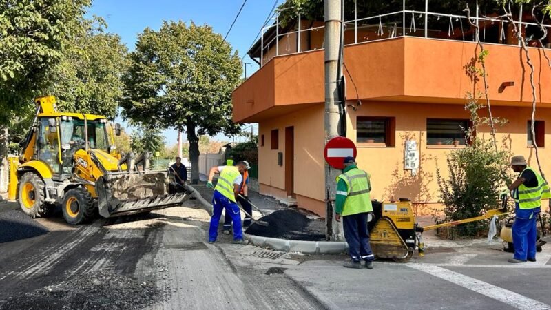 Au început lucrările de frezare a carosabilului pe strada Maramureș. Trafic restricționat până la ora 16:00