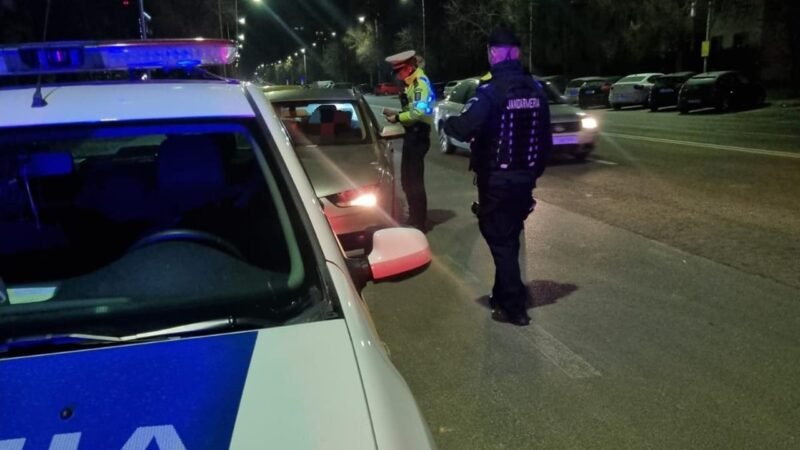 Acțiune a polițiștilor constănțeni pentru menținerea liniștii publice. Au fost aplicate 25 de amenzi