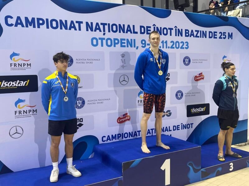 Constănțeni cu care ne mândrim: Patrick Sebastian Dinu a stabilit un nou record național la 50 de metri bras