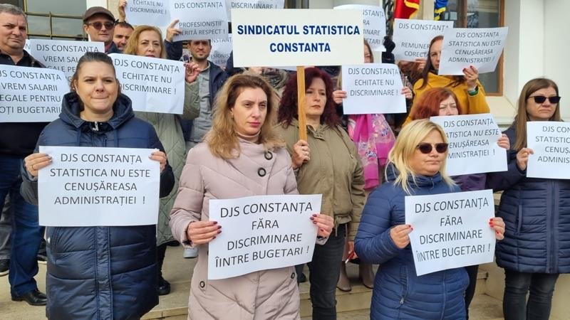 Salariații din cadrul Direcției Județene de Statistică Constanța protestează – care sunt nemulțumirile