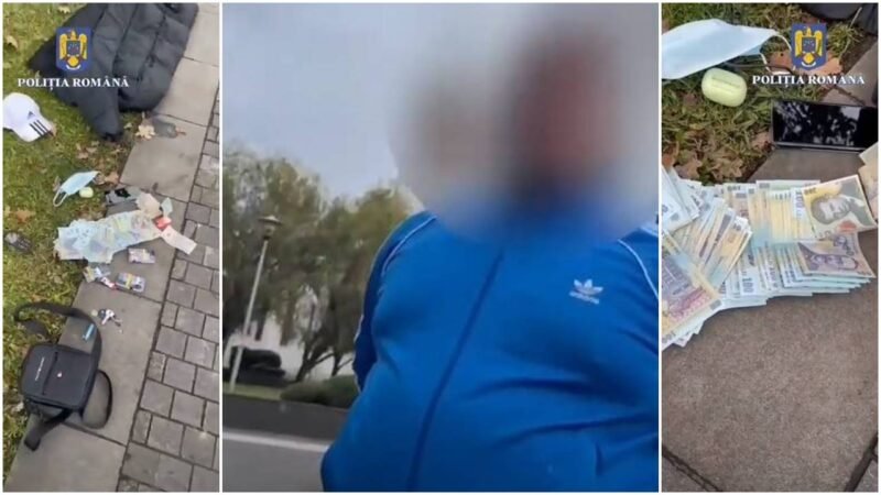 (VIDEO) Un tânăr din județul Constanța a fost reținut după ce a păcălit o bătrână din Baia Mare să-i dea 100.000 de lei, prin Metoda Accidentul