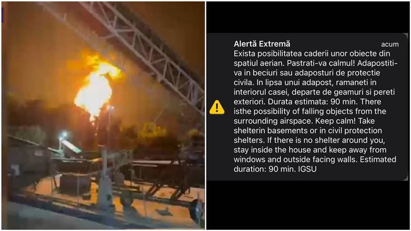 Atacuri asupra porturilor ucrainene de la Dunăre: tulcenii au fost avertizați prin mesaje Ro-Alert – Radarul Armatei României nu a indicat pătrunderi neautorizate