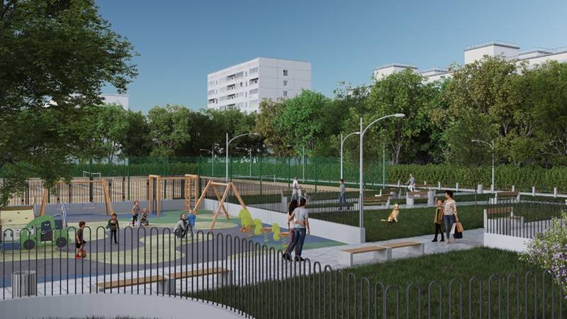Primăria Constanța: Un nou spațiu urban este în curs de amenajare în cartierul Tomis Nord