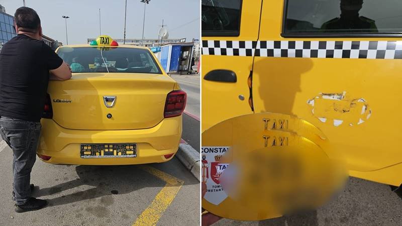 CONSTANȚA. Șofer de taxi amendat după ce a fost prins circulând fără autorizație de transport