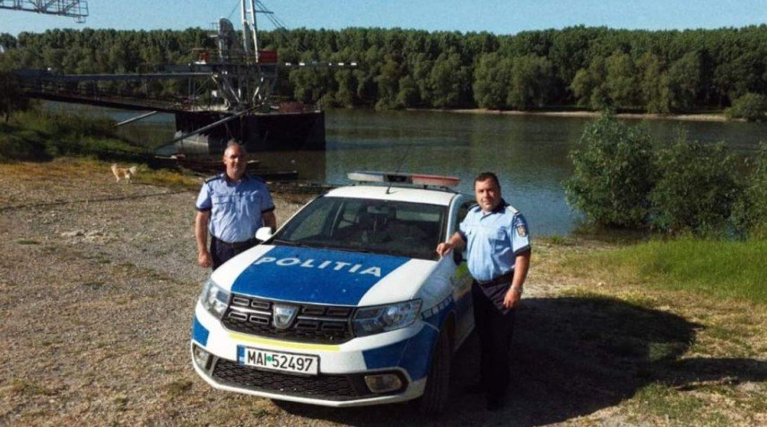 Eroi chiar și în timpul liber! Ionel și Paul, doi polițiști din Tulcea, au salvat un bărbat de la înec