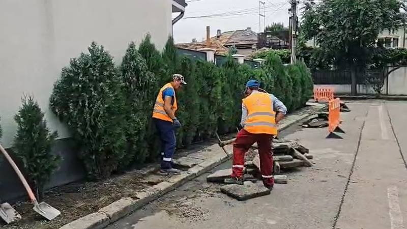 (VIDEO CONSTANȚA. Lucrări pe strada Munții Tatra: traficul rutier este restricționat