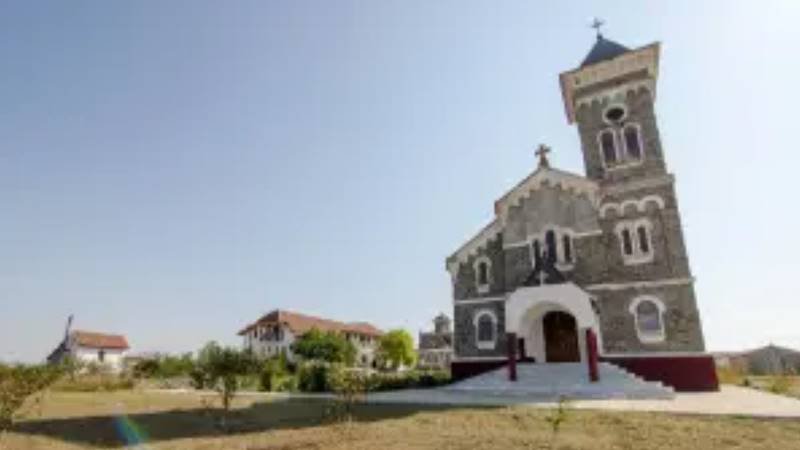 JUDEȚUL CONSTANȚA. Incendiu la Mănăstirea Colilia: intervin pompierii