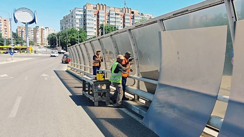 (VIDEO) Primăria Constanța: Podul de la Butelii a intrat în reabilitare