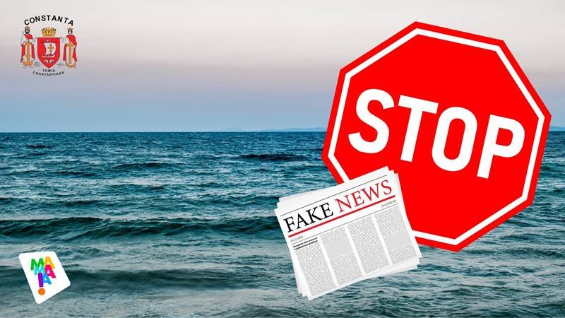 Primăria Constanța și OMD dezmint informațiile false despre presupuse poluări în Marea Neagră