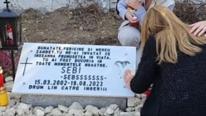 TRAGEDIA DE LA 2 MAI. Mesaj sfâșietor al tatălui lui Sebi: „A trecut un an de când nu-mi mai spune tată / Cel mai rău este că încă nu s-a făcut dreptate și că Justiția este coruptă”