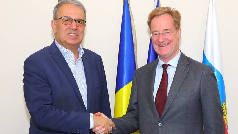 Vizita Ambasadorului Belgiei la Primăria Constanța