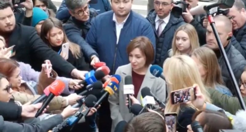 Rezultate parțiale alegeri Moldova: Maia Sandu este pe primul loc în preferinţele alegătorilor în primul tur