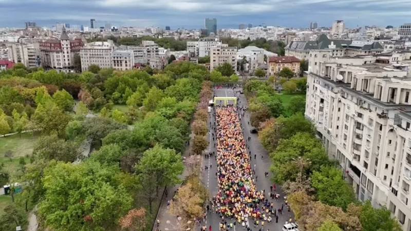 Tragedie la Maratonul din București. Un bărbat de 75 de ani a făcut stop cardiac după ce a trecut linia de sosire