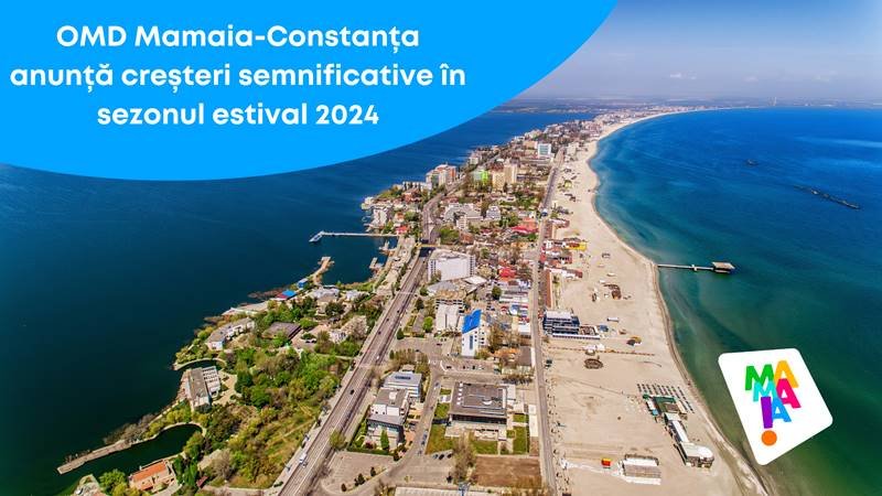 OMD Mamaia-Constanța anunță creșteri semnificative în sezonul estival 2024, conform datelor oficiale INS