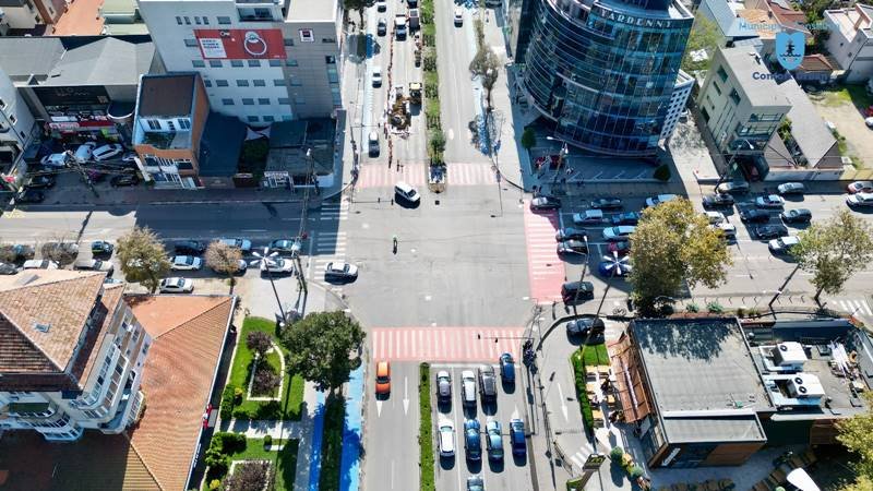 ATENȚIE, ȘOFERI! Semaforizarea în intersecția de la Delfinariu este întreruptă săptămâna aceasta