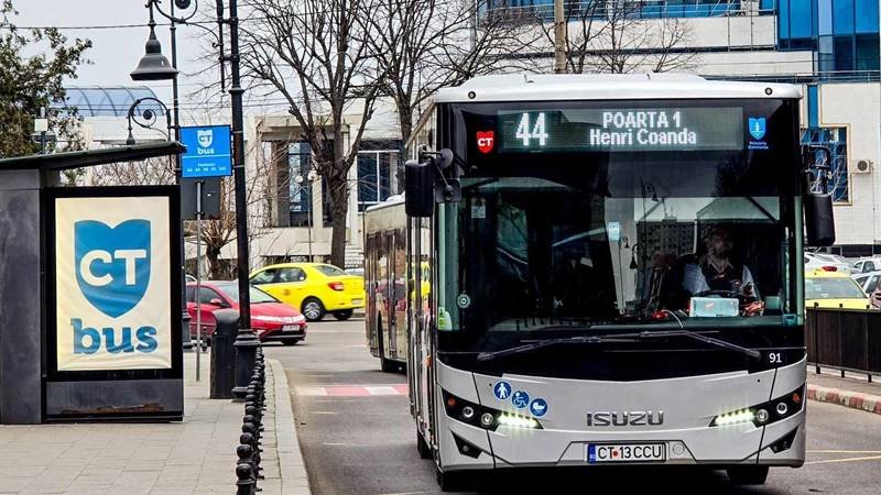 CT Bus: Linia 44, deviată temporar pe 12 și 13 decembrie