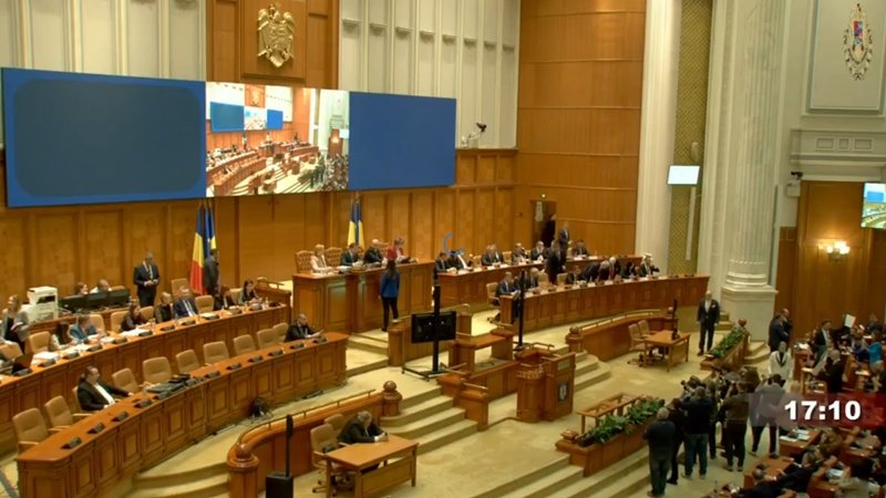 Moțiunea de cenzură împotriva Guvernului Ciolacu 2 a fost respinsă de Parlament