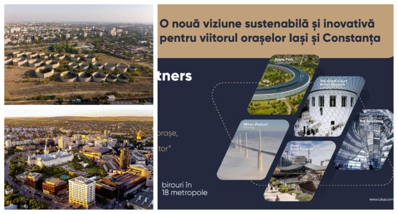 Premieră în România. Colaborare internaţională pentru viitorul oraşelor: Foster + Partners, unul dintre liderii mondiali ai arhitecturii contemporane, proiectează dezvoltările IULIUS de la Constanţa şi Iaşi