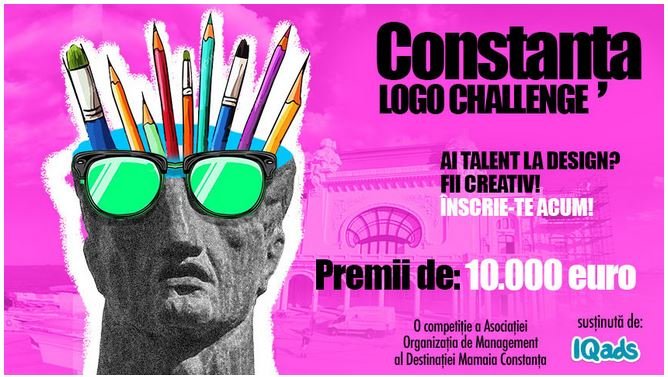 Competiție pentru logo-ul Constanței. Premiile sunt în valoare de 10.000 de euro