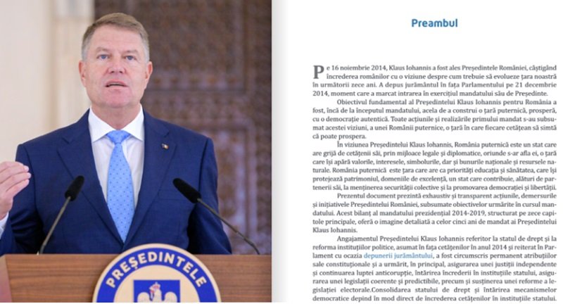 Klaus Iohannis și-a publicat bilanțul celor două mandate, în două volume de peste 1.500 de pagini