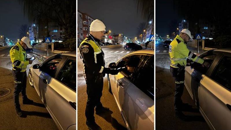 Acțiune de amploare a polițiștilor constănțeni pentru depistarea conducătorilor auto aflați sub influența alcoolului sau a substanțelor interzise: au fost aplicate peste 500 de amenzi