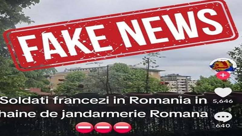 Avertisment MApN. Dezinformare pe platforma TikTok, cu privire la militarii francezi din România care „pregătesc un război civil”