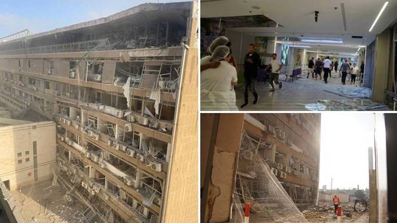 (VIDEO) Spital din Israel, distrus de rachete balistice trase de Iran. Explozii violente s-au auzit în Tel Aviv și Ierusalim – Trump nu exclude o intervenție americană