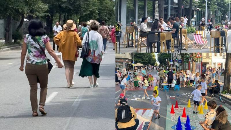 Bulevardul Tomis redevine pietonal și în acest weekend