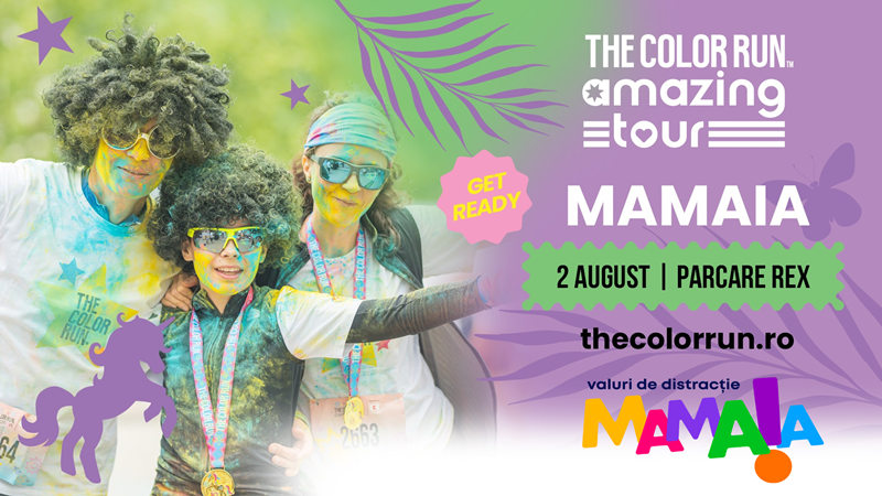 Valuri de Culoare și Energie: The Color Run revine la Mamaia pe 2 august