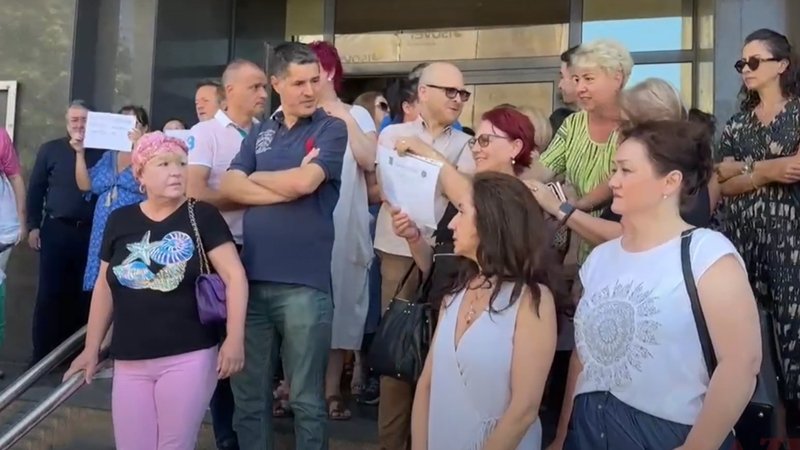 Angajații ANAF Constanța, din nou în stradă: protest împotriva tăierilor salariale