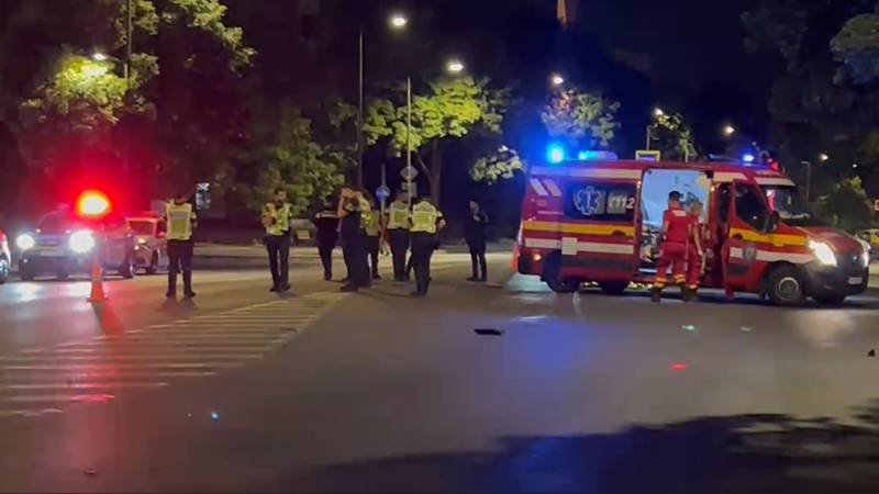 Impact între două mașini în Constanța. Unul dintre șoferi a părăsit locul faptei