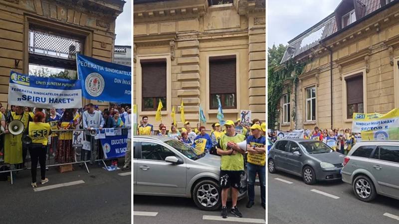 (VIDEO) Noi proteste ale profesorilor. Se cere demisia lui Daniel David și se amenință cu boicotarea începerii anului școlar: „Nu meritați să mai fiți în fruntea acestui minister!”