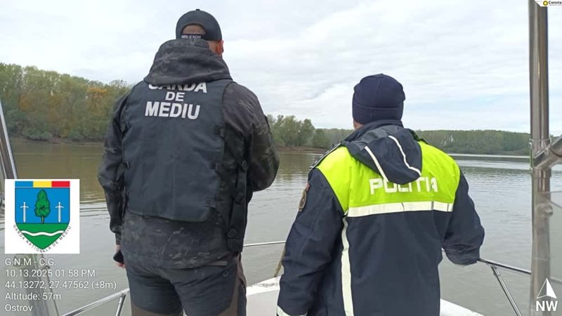 Garda de Mediu, controale pe fluviul Dunărea: amenzi în valoare de peste 350.000 de lei și o sesizare penală