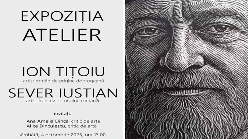 Muzeul de Artă Constanța găzduiește vernisajul expoziției „ATELIER” a maestrului Ion Tițoiu