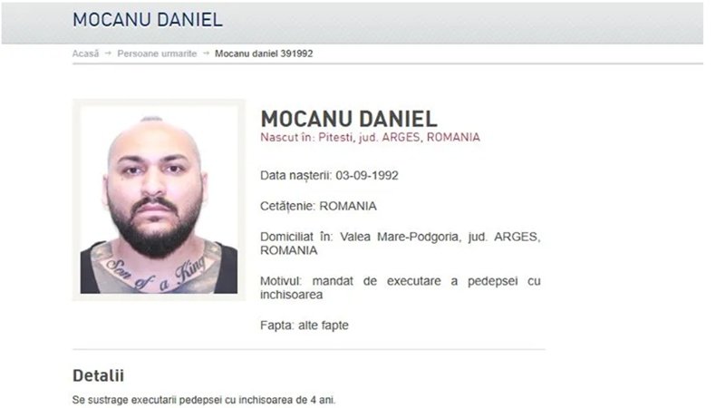 Manelistul Dani Mocanu și fratele lui, dați în urmărire generală după ce au fost condamnați la închisoare și au dispărut de la domiciliu