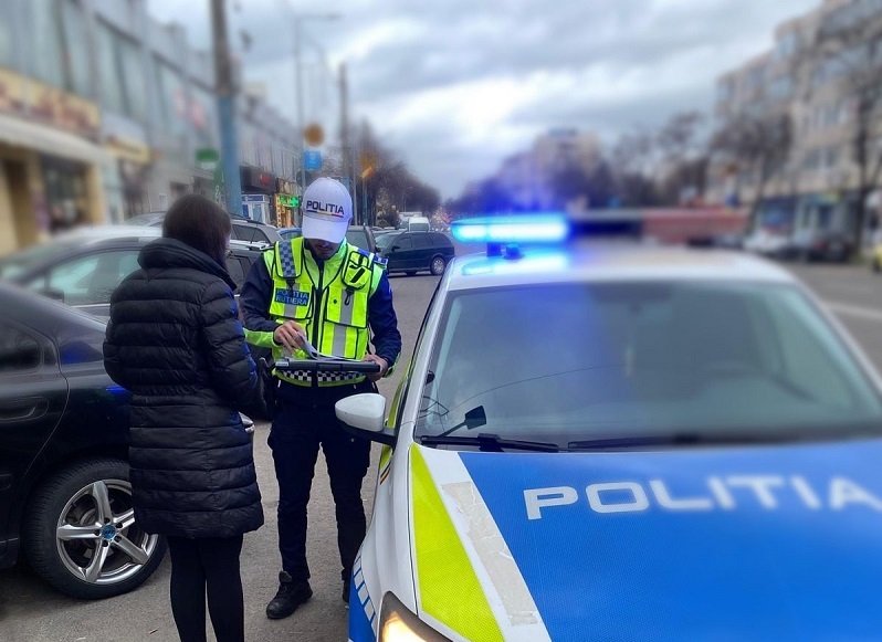 Razii ale poliției în Constanța: zeci de șoferi, prinși pe picior greșit