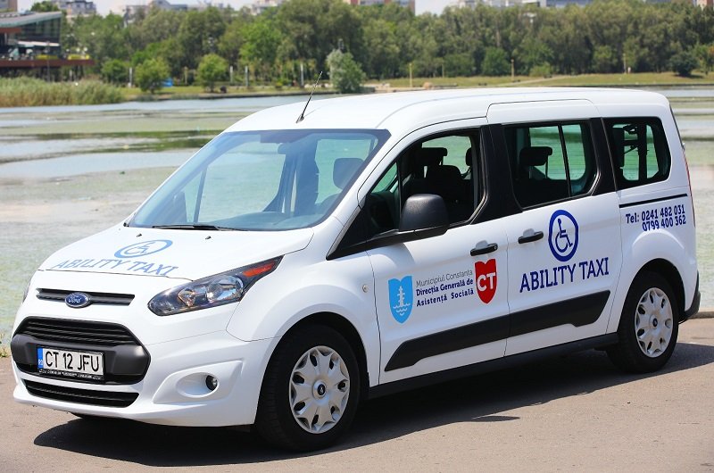 Ability Taxi, un sprijin pentru mobilitatea persoanelor cu dizabilități din Constanța