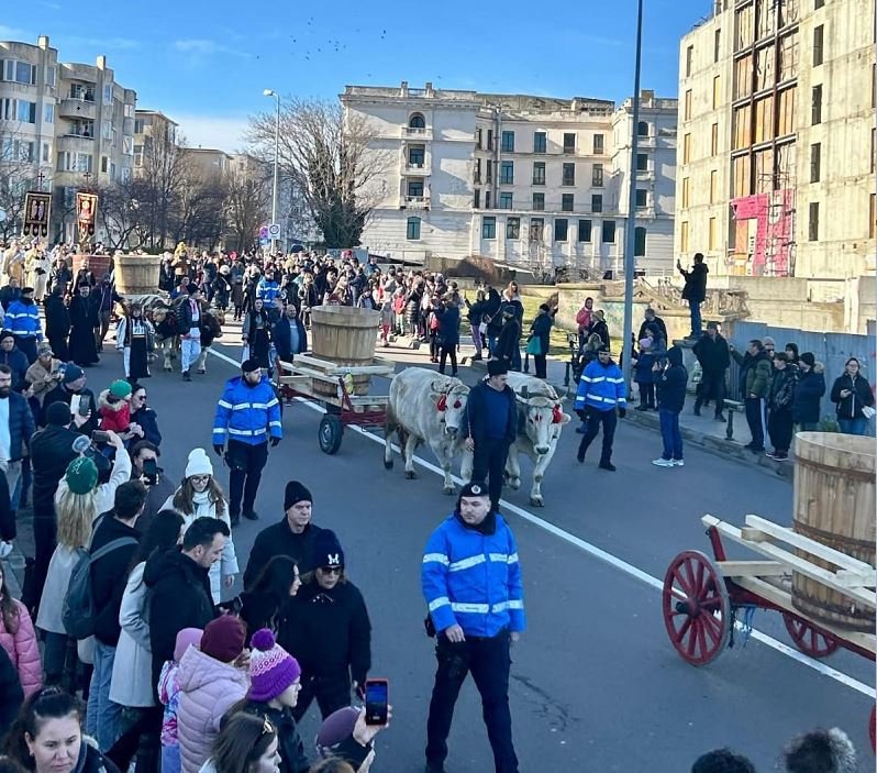 Peste 200 de jandarmi mobilizați la Constanța, de Bobotează
