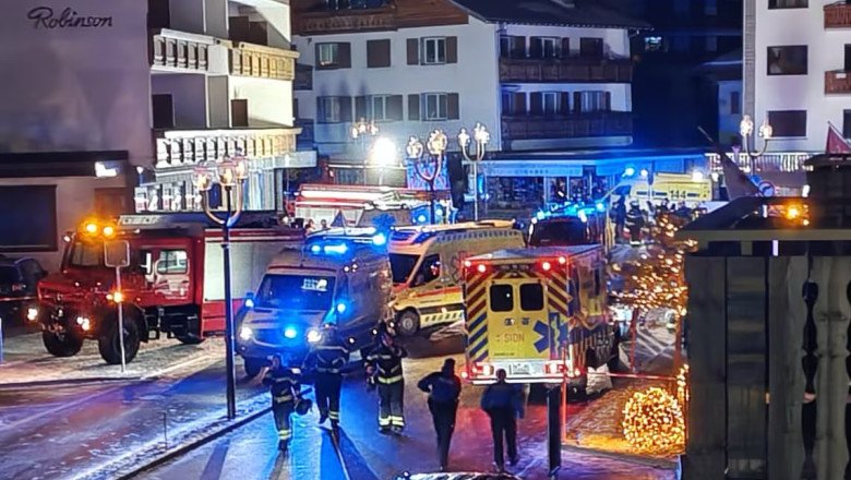 UPDATE. Elveția, în doliu. Explozie în noaptea de Anul Nou într-o stațiune de schi – cel puțin 40 de morți