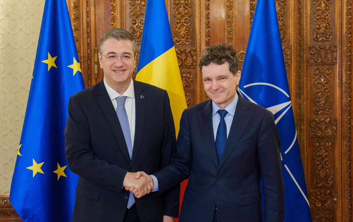 Nicușor Dan: „Portul Constanța și coridoarele europene, esențiale pentru securitate și comerț“