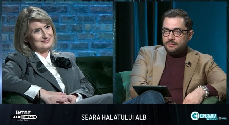 Dr. Mihaela Pundiche, invitată la emisiunea „Între alb și negru” de la Constanța TV